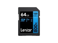 Pamäťová karta LEXAR 800X Pro SDXC 64GB