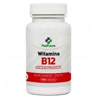 Vitamín B12 1000mcg + kyselina listová biotín 120t