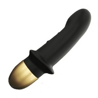 SEX VIBRATOR VAGINÁLNO-ANÁLNY MASÁŽER 10 FUNKCIÍ ČIERNA