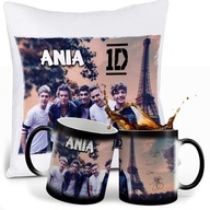 ONE DIRECTION SET MAGICKÝ HRNČEK + VANKÚŠ S MENOM