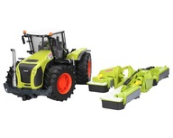 Bruder 03015 Claas Xerion traktor + disco kosačka 02218