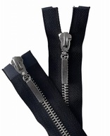 Zips KOVOVÝ DVOJCESTNÝ 100 cm STRIEBORNÝ 1 ks.