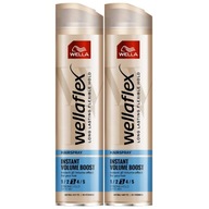 Lak na vlasy Wellaflex Volume Boost 250 ml x2