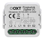 OXT Mini Relay 2 ZigBee obvody TUYA 2x5A