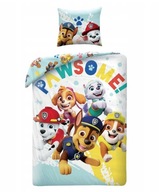 Detské bavlnené obliečky 140x200 + 70x80 cm Paw Patrol PAW-655BL