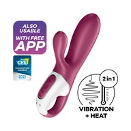 Satisfyer Hot Bunny vyhrievaný vibrátor na zajačika