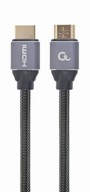 Kábel CCBP-HDMI-5M prémiovej série GEMBIRD (HDMI M - HDMI M; 5m; čierna farba