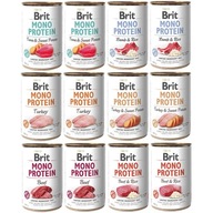 Príchuť Brit Mono Protein MIX 12x400g