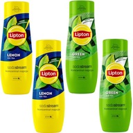 SODASTREAM vodný sirup 2x Lipton Lemon +2x Zelená