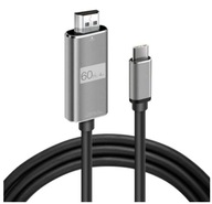 KÁBLOVÝ ADAPTÉR USB-C 3.1 typ C HDMI 4K 60 Hz MHL 2m