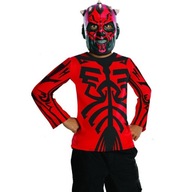 Star Wars Darth Maul Costume Outfit Mikina + maska ​​5-7 rokov