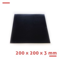 Gumová podložka SBR 200x200x3 mm pre držiak