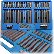 KĽÚČE TORX SPLINE IMBUS HEX BITS 40 ks CrV