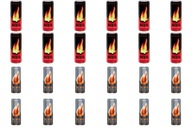 24x 250ml BURN ORIGINAL Peach Zero MIX