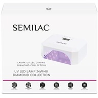 SEMILAC UV LED lampa 24/48 pre gélové hybridy 24w 48w