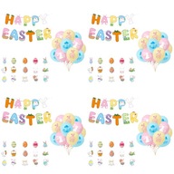 Fruitcakes Happy Easter Girl Egg Kit 4 sady