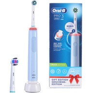 Elektrická zubná kefka Oral-B PRO 3 3700 modrá