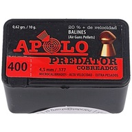 APOLO PREDATOR COBREADOS SHOT 4,5mm 400 ks