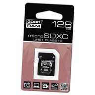 KARTA GOODRAM MICROSDXC 128GB CL10 + SD ADAPTÉR