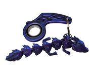 KEYRAMBIT SET + FLEXI DRAGON HIT TIKTOK COLOR 3v1 čierna modrá fialová