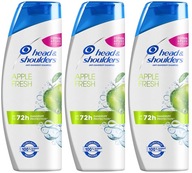 Head&Shoulders jablkový šampón proti lupinám 3 x 400 ml