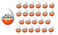 24 x KINDER EGG čokoláda s prekvapením