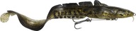 Umelá nástraha Cannibal BURBOT 3D 25cm/70g SS Gold Burbot UV 1ks