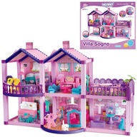 DOLLHOUSE PONIES VILA NÁBYTOK WOOPIE FÓRKY