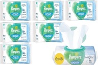 PAMPERS HARMONIE AQUA VLHČENÉ Utierky 1x48