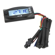 Motocyklový LCD digitálny merač napätia Voltmeter