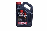 Olej MOTUL 10W40 4L 4100 TURBOLIGHT