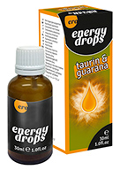 Výživový doplnok-Energy Drops-30ml Taurin & Guarana