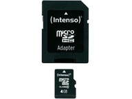 INTENSO micro SD 4GB SDHC Card 10 pamäťová karta