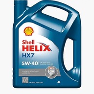 Motorový olej SHELL 5W40 HX7 4 SHELL 5w-40 helix ultra hx7 4l