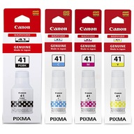 4 ORIGINÁLNE ATRAMENTY CANON GI41 PIXMA G1420 G2420 G2460 G3420 G3460 PGBK CMY