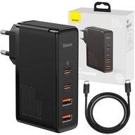 BASEUS NABÍJAČKA GaN USB C 100W 5A QC 4 PD + Kábl