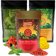 Yerba Mate Green Cannabis Mango Guarana najlepšie príchute 3 x 500 g 1,5 kg