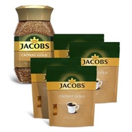 Jacobs Cronat instantná káva 200g + 600g náplň