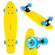 Spokey FISH ABEC-5 žltá flashboard