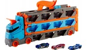 HOT WHEELS TRANSPORTER AUTA ZÁVODNÉ TRASY +3 autá