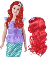 ARIEL WIG THE LITTLE MERMAID OUTFIT maškarný plesový kostým