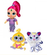 Shimmer & Shine plyš NAHAL TALA 3ks 12 cm