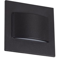 LED svietidlo na schodisko 4000K 30lm SQUARE BLACK KANLUX