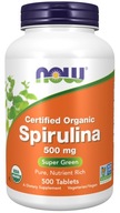 NOW Foods Spirulina Certified Organic 500 mg 500 tabliet