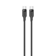 Rýchly silný kábel USB-C do Type-C USAMS Lithe 100W QC PD 1,2 m