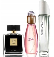 AVON sada vôní 3v1 pre ňu CELEBRE + LITTLE BLACK DRESS + PUR BLANCA