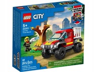 LEGO City 60393 – Hasičské auto 4x4 Záchranná misia