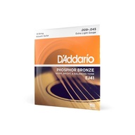 Struny na akustickú gitaru D'Addario EJ41