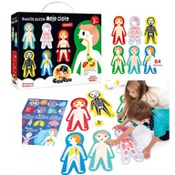 CZECZU BIG PUZZLE MY BODY + POSTER KIDS 3+