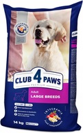 CLUB 4 PAWS suché krmivo pre psov veľkých plemien 14 kg